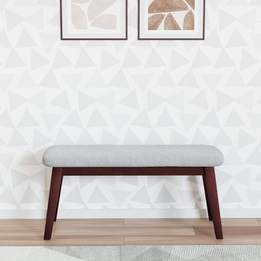 Nilkamal Venus Multi Use Medium Sitting Bench for Living Room | Dining Room (Milan Walnut)