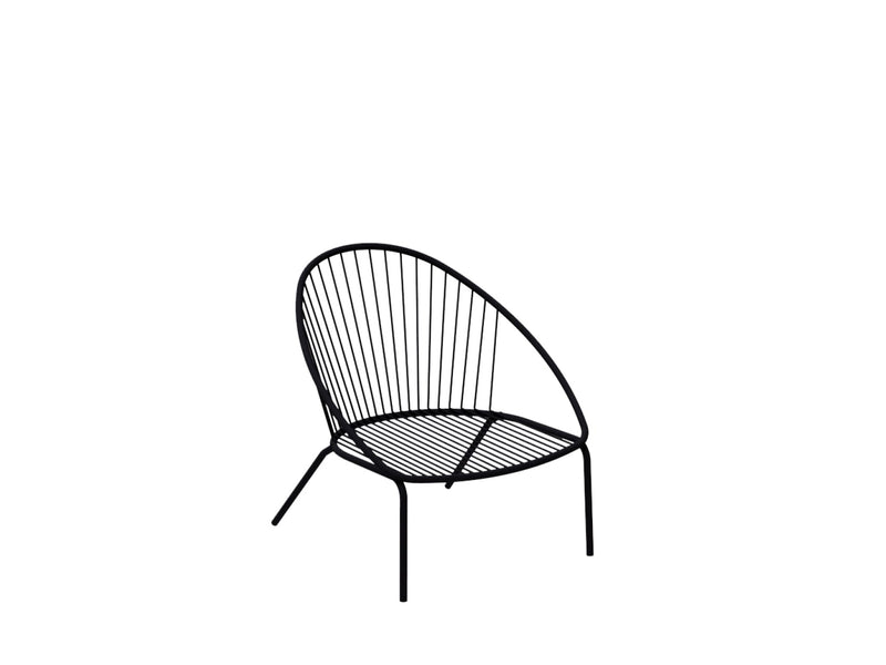 Oli Outdoor Garden Balcony Sofa Set 2 Seater, 2 Single seater and 1 Center Table Set (Black + Cream)