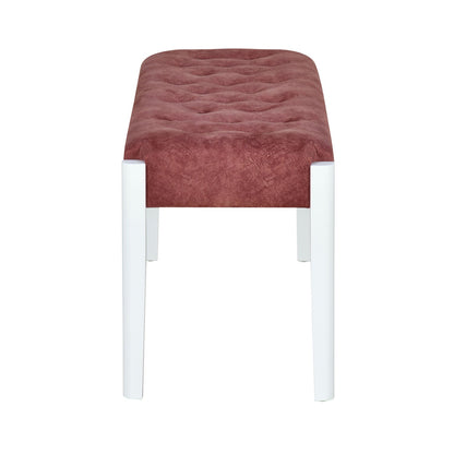 Nilkamal Vera Multi Use Medium Sitting Bench for Living Room | Dining Room (White)