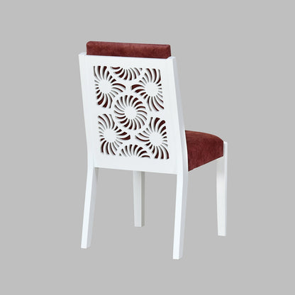 Nilkamal Vera Solid Wood Dining Chair (White)