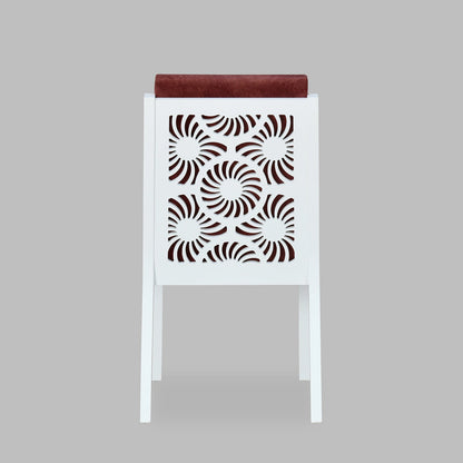 Nilkamal Vera Solid Wood Dining Chair (White)