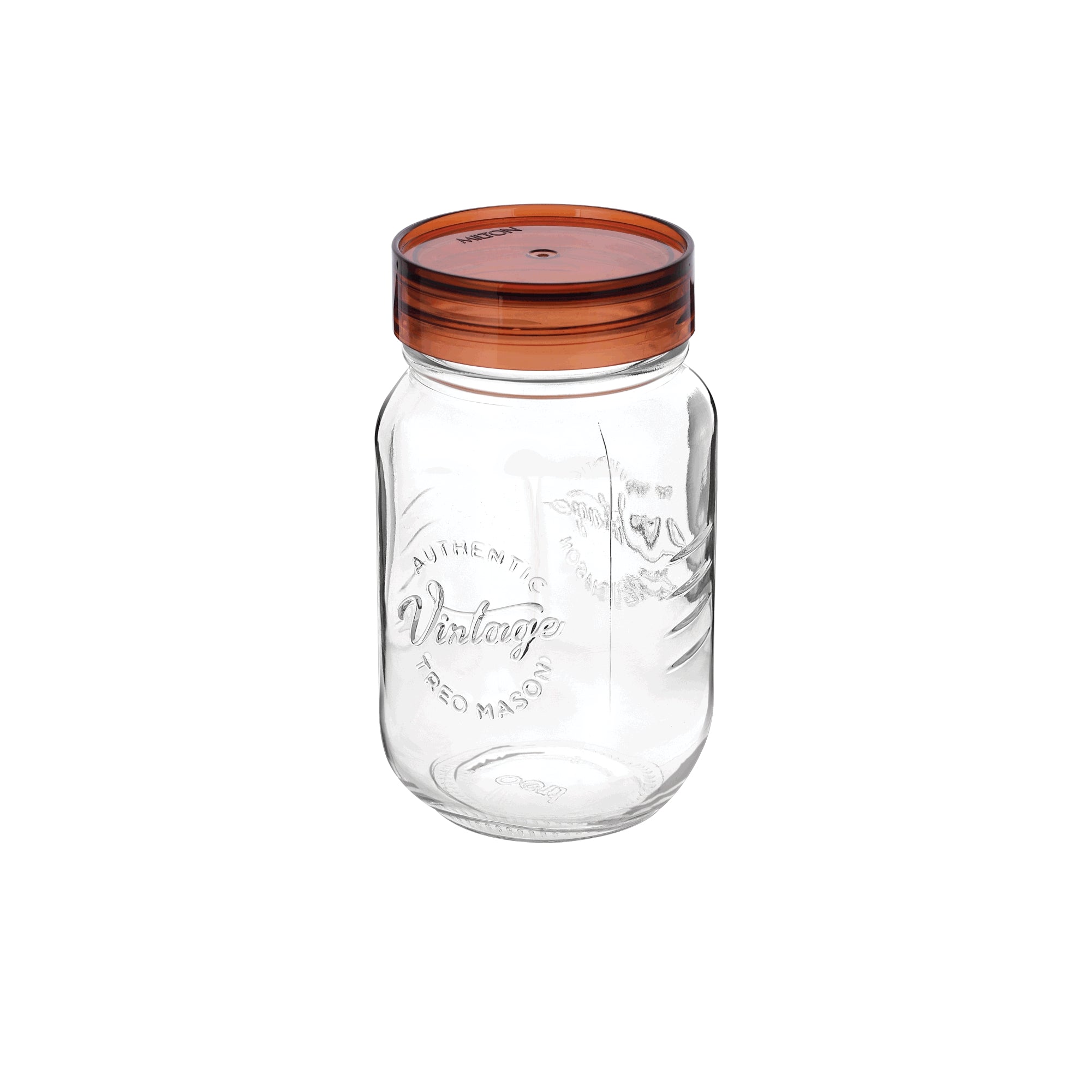 Vintage Glass Jar With Lid  (Treo by Milton)
