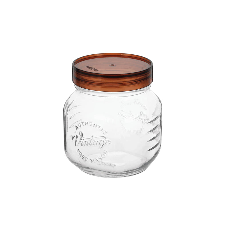 Vintage Glass Jar With Lid  (Treo by Milton)