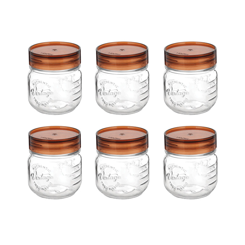 Vintage Glass Jar With Lid  (Treo by Milton)