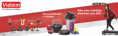 Vidiem Exclusive Personal Blender Jar Attachment for Vidiem Mixer Grinders (250 ml & 500 ml)