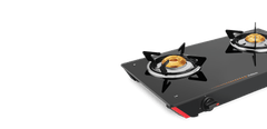 Vidiem Viva Glass Top Gas Stove (2 Burner)