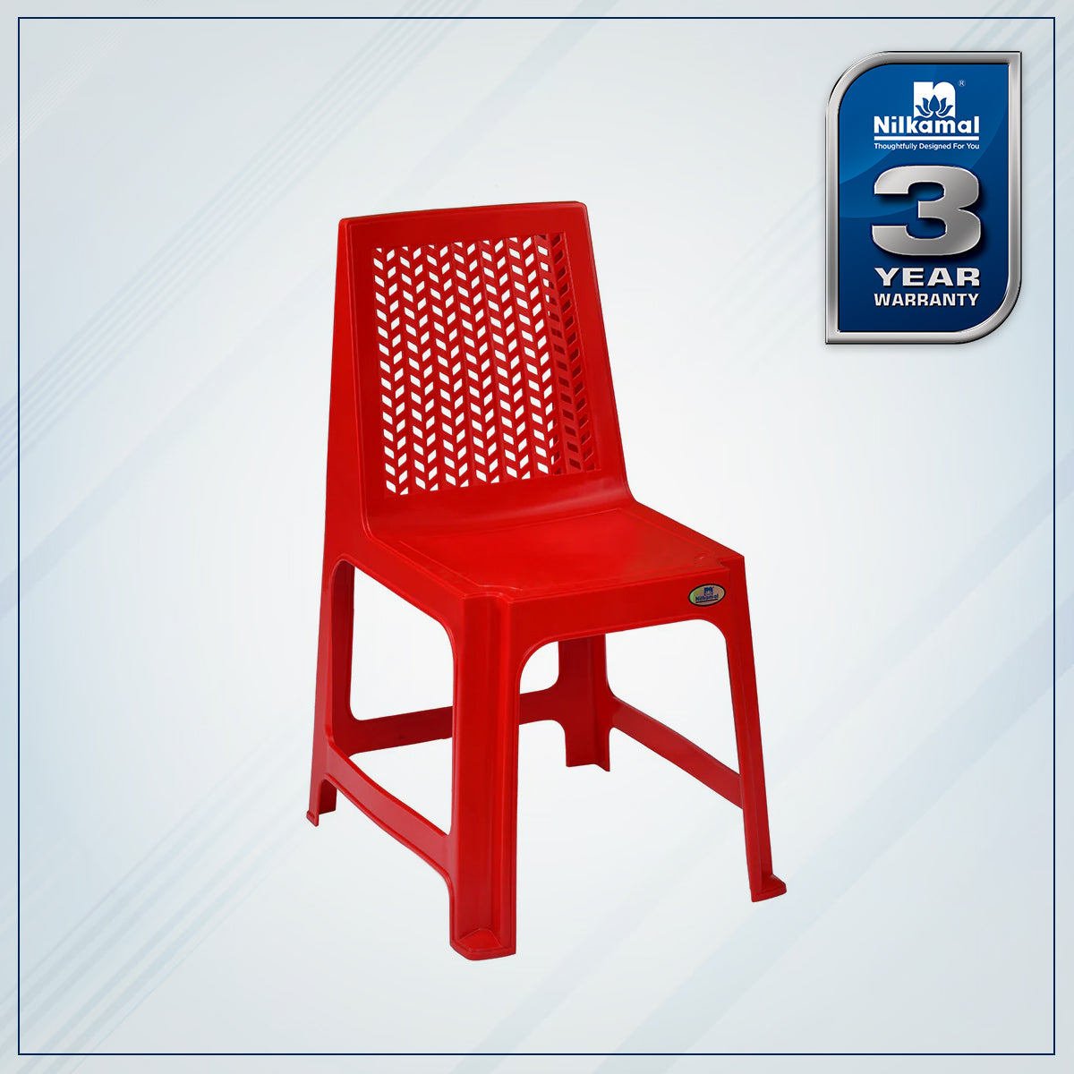 Nilkamal Viva Plastic Armless Chair