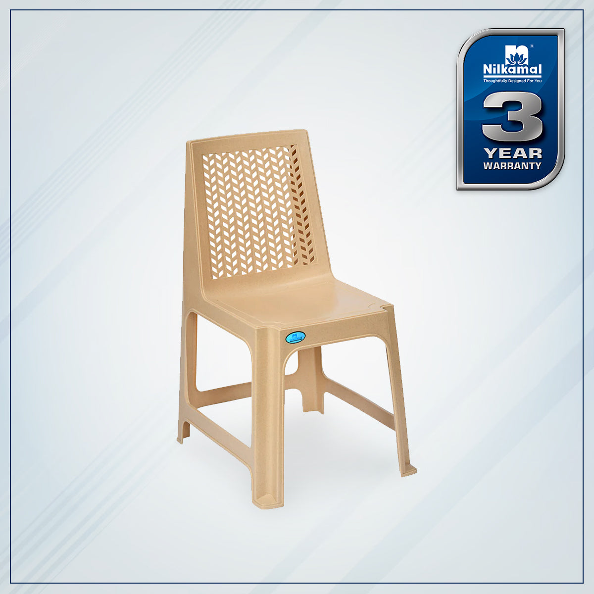 Nilkamal Viva Plastic Armless Chair