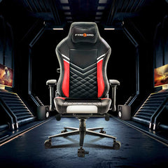 Nilkamal Fyrebird Vaden Gaming Chair (Black / Red)