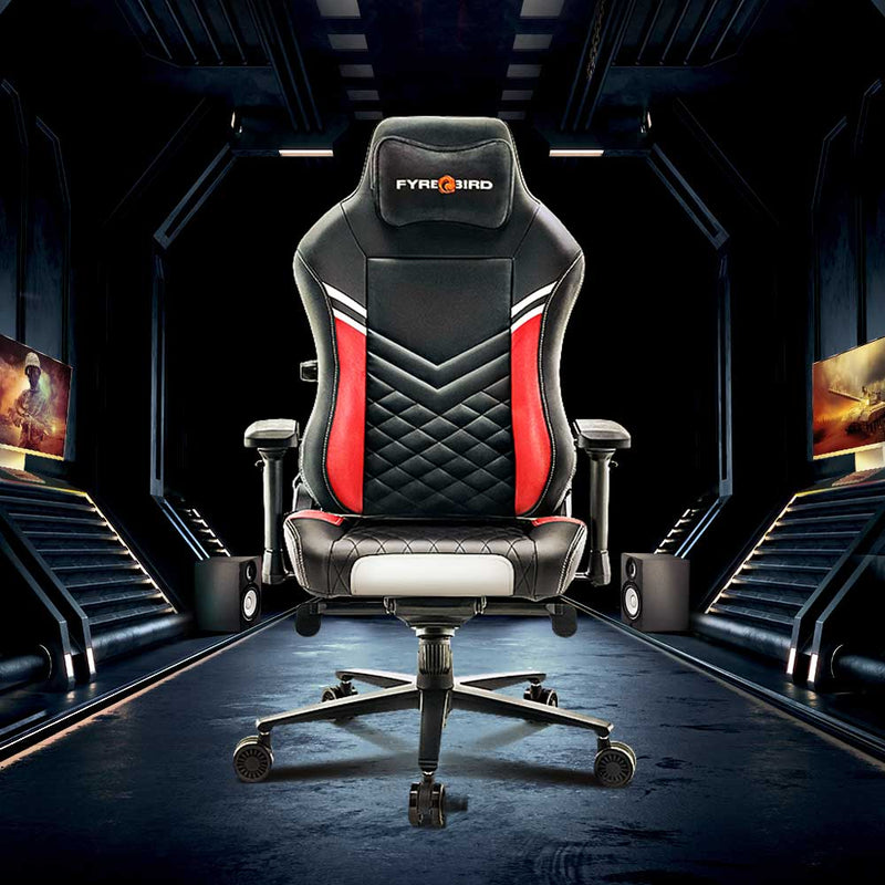 Nilkamal Fyrebird Vaden Gaming Chair (Black / Red)