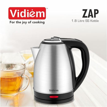 ZAP 1.8 Ltr Electric Kettle vidiem