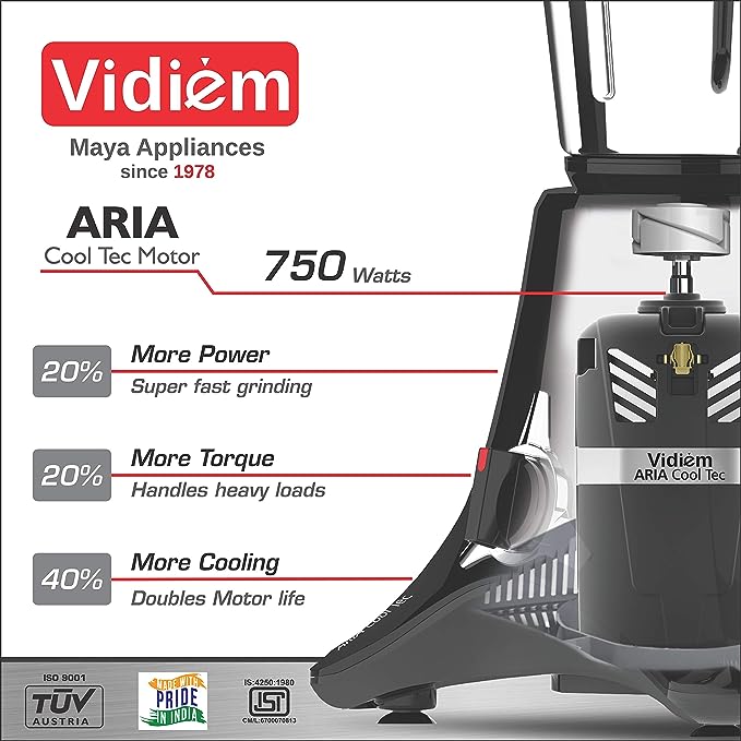 V STAR PREMIUM 750W MIXER GRINDER VIDIEM