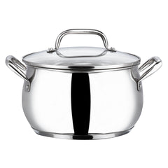 Vinod Stainless Steel Almaty Saucepot (Induction Friendly) - 6.9 L