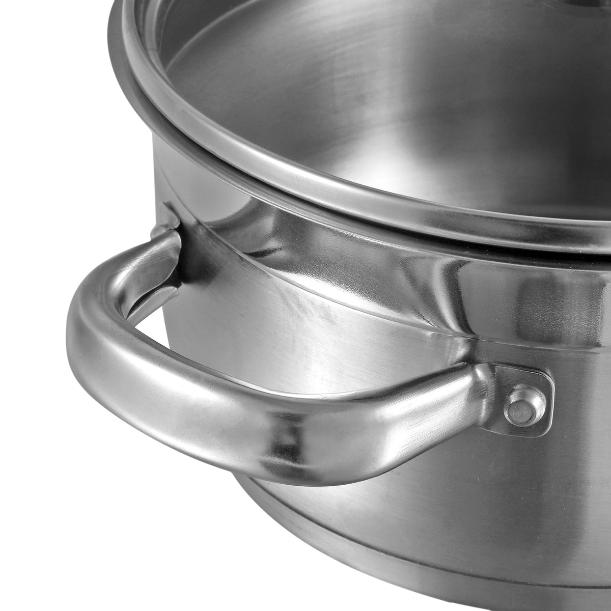 Vinod Stainless Steel Two Tone Saucepot with Lid