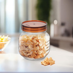 Vintage Glass Jar With Lid  (Treo by Milton)