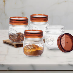 Vintage Glass Jar With Lid  (Treo by Milton)