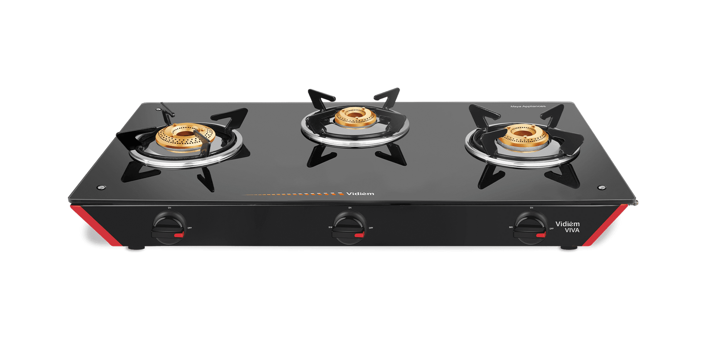 VIDIEM VIVA 3Burner Gas Stove