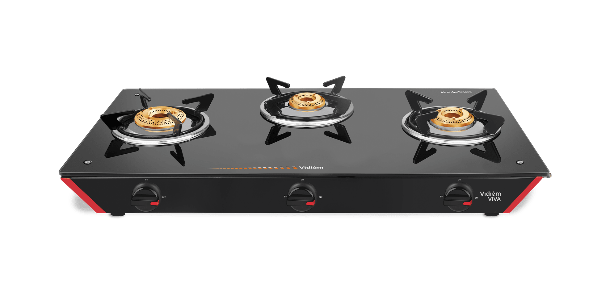 VIDIEM VIVA 3Burner Gas Stove