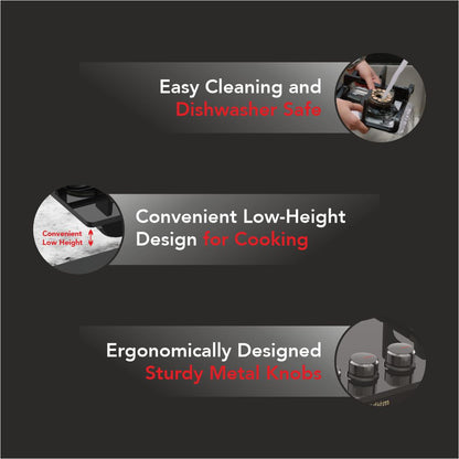 VOGUE V1 4-Burner Gas Cooktop Vidiems