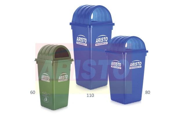 WASTE BINS WITH DOME LID
