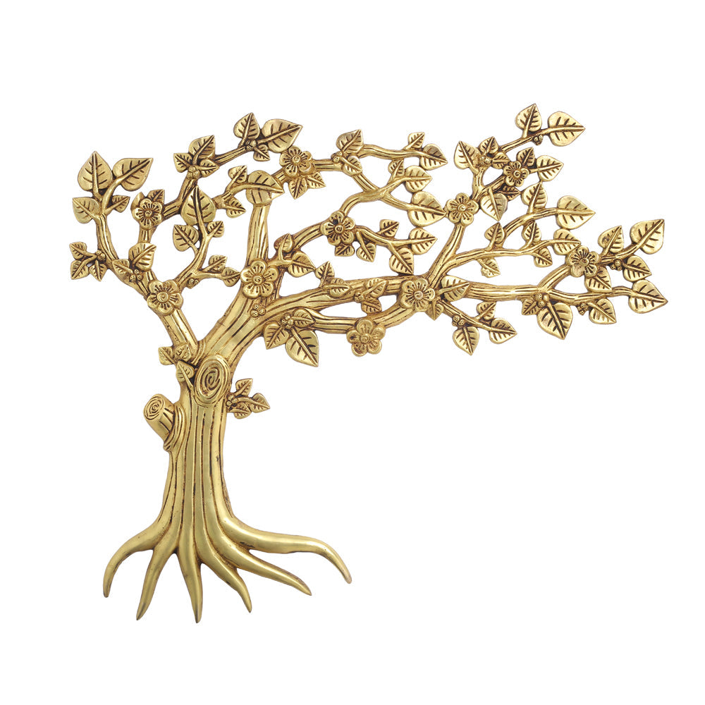 Brass Kalpvriksha Wall Hanging (19 Inch)