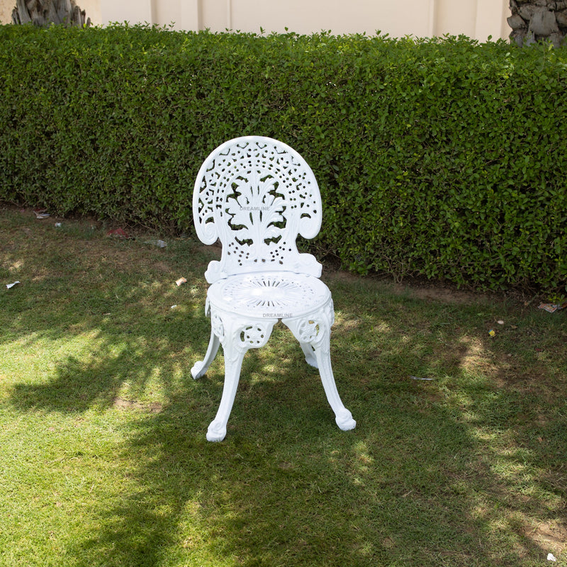 Zenck Cast Aluminium Garden Patio Single Seater Chair