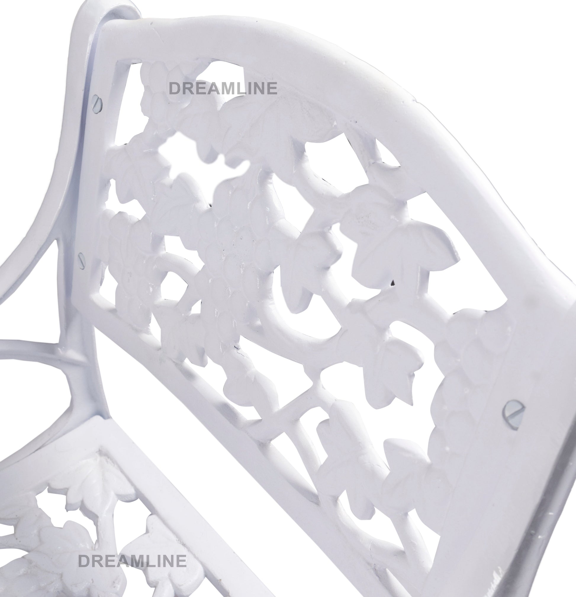 Levin Cast Aluminium Garden Patio Single Seater Chair