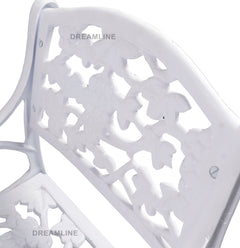 Levin Cast Aluminium Garden Patio Single Seater Chair