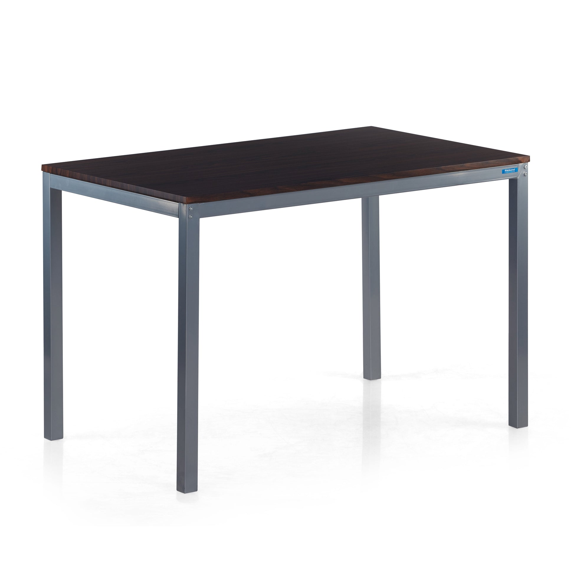 Nilkamal Wigo 4 Seater Dining Table Set (Black)