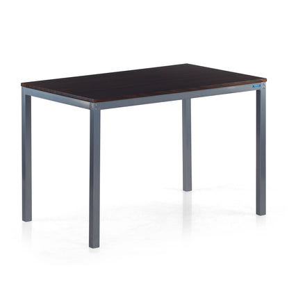 Nilkamal Wigo 4 Seater Dining Table Set (Black)