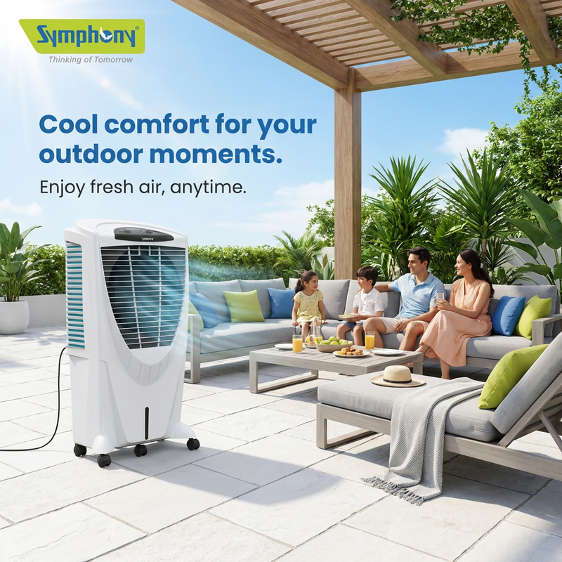 Winter 80XL | Desert Air Cooler | 80L Water Tank