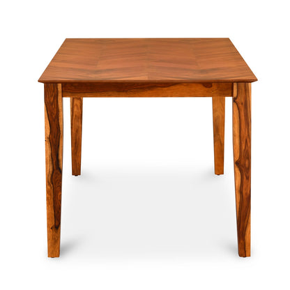 Nilkamal Wonder Solid Wood 6 Seater Dining Set (Honey)