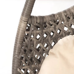 KASA Three Seater Hanging Swing With Stand For Balcony , Garden Swing (Golden)