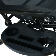 Nilkamal Wayne Foldable Easy Chair (Black)