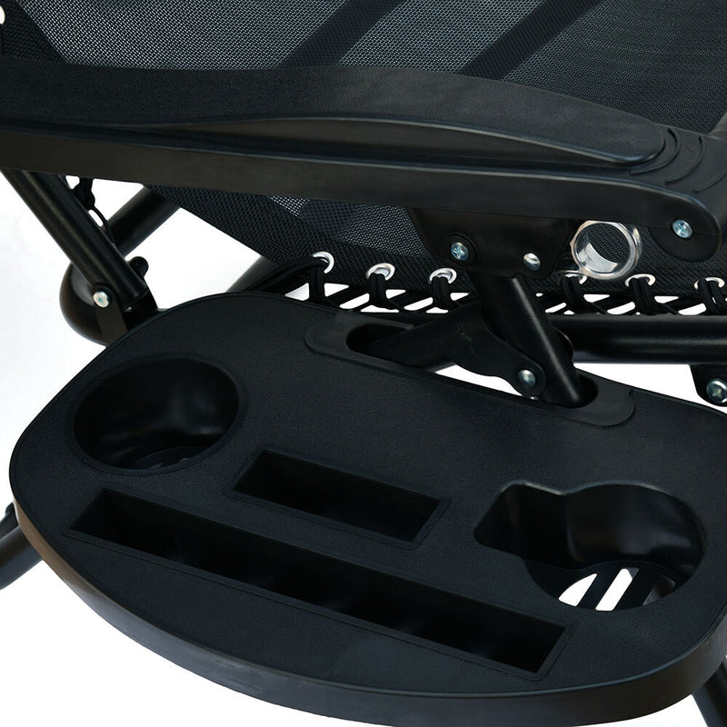 Nilkamal Wayne Foldable Easy Chair (Black)