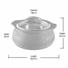 Weave Double Walled Casserole (Milton)