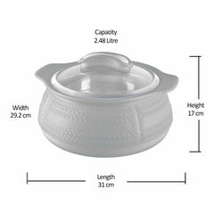 Weave Double Walled Casserole (Milton)