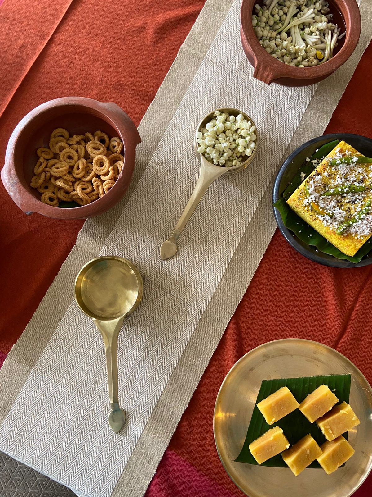 Brass Tadka pan/ Kai Urali velanstore