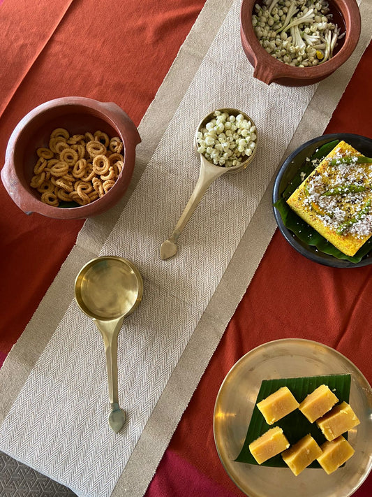 Brass Tadka pan/ Kai Urali velanstore