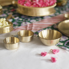 Kansa/Bronze Katori set by Velanstore