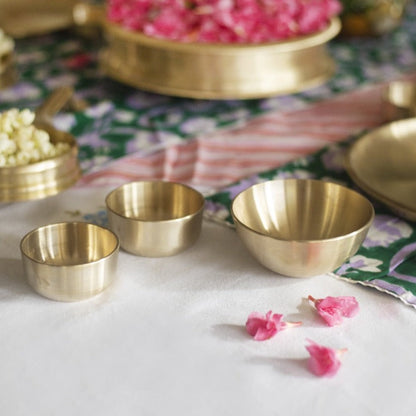 Kansa/Bronze Katori set by Velanstore