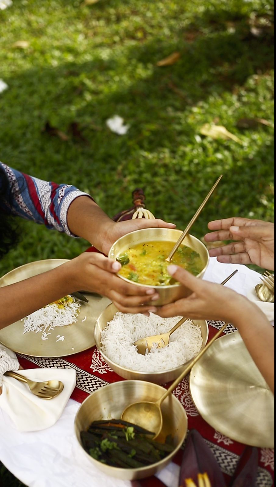 Velanstore Kansa Serving Bowl (Small)