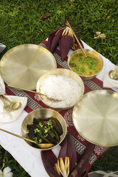 Velanstore Kansa Serving Bowl (Small)