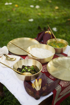 Velanstore Kansa Serving Bowl (Small)