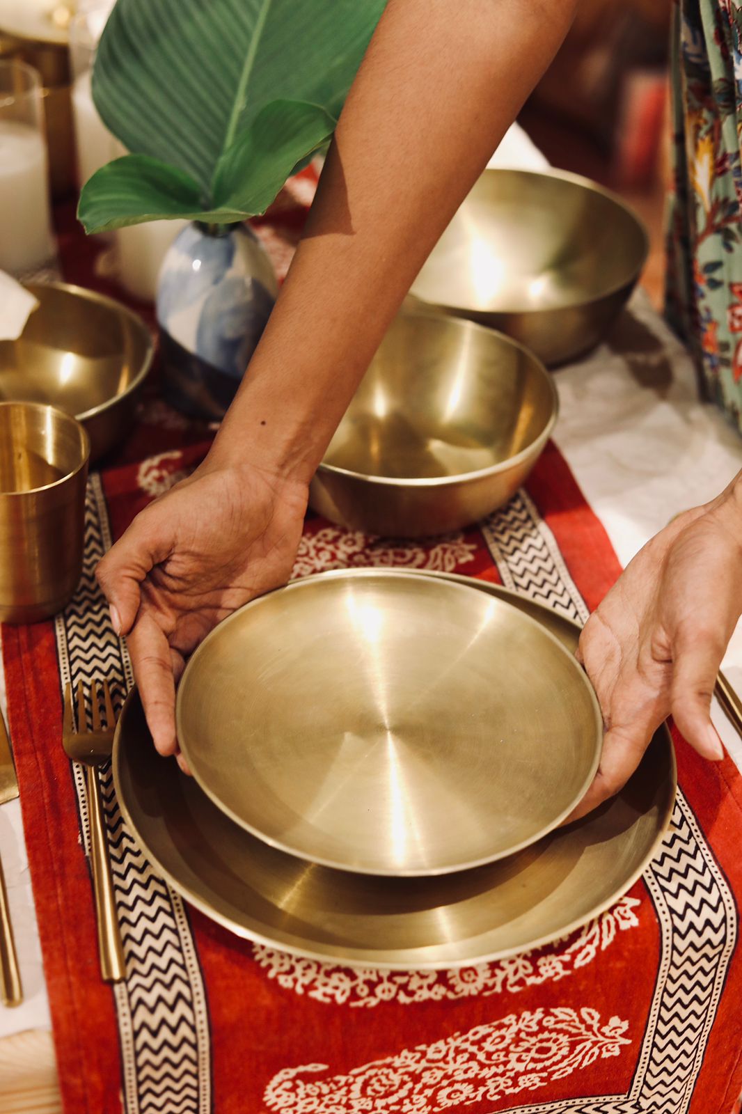 Velanstore Kansa/ Bronze Quarter Plate