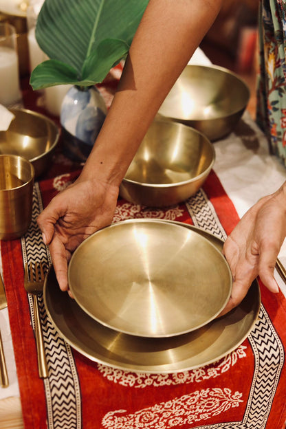 Velanstore Kansa/ Bronze Quarter Plate