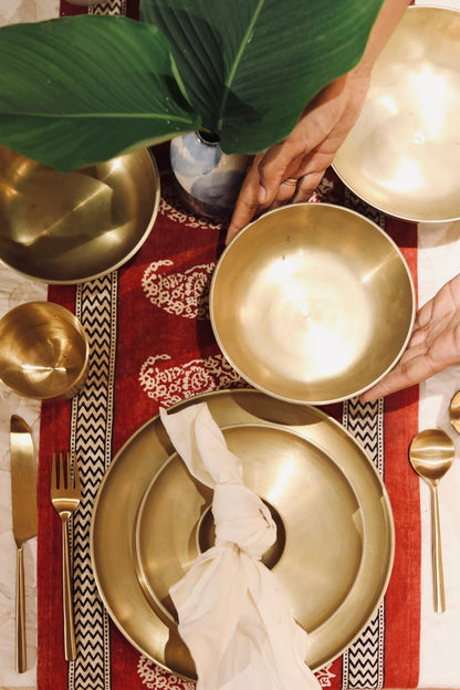 Velanstore Kansa/ Bronze Quarter Plate