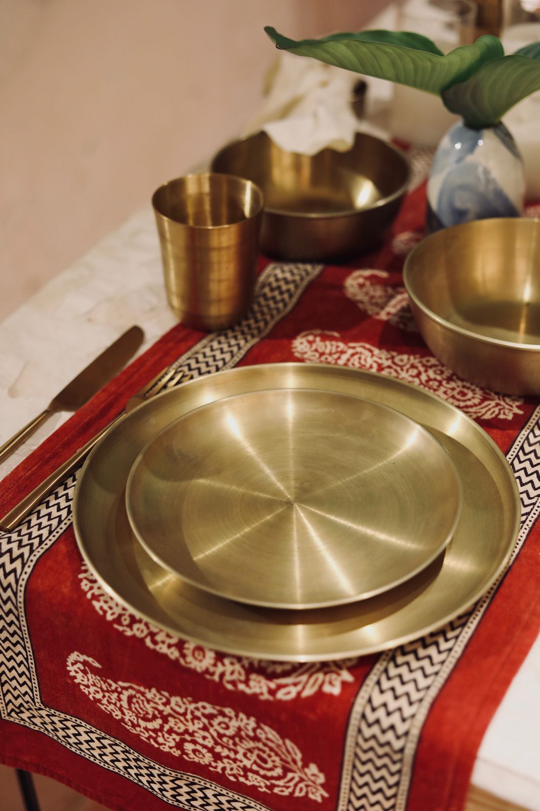 Velanstore Kansa/ Bronze Quarter Plate