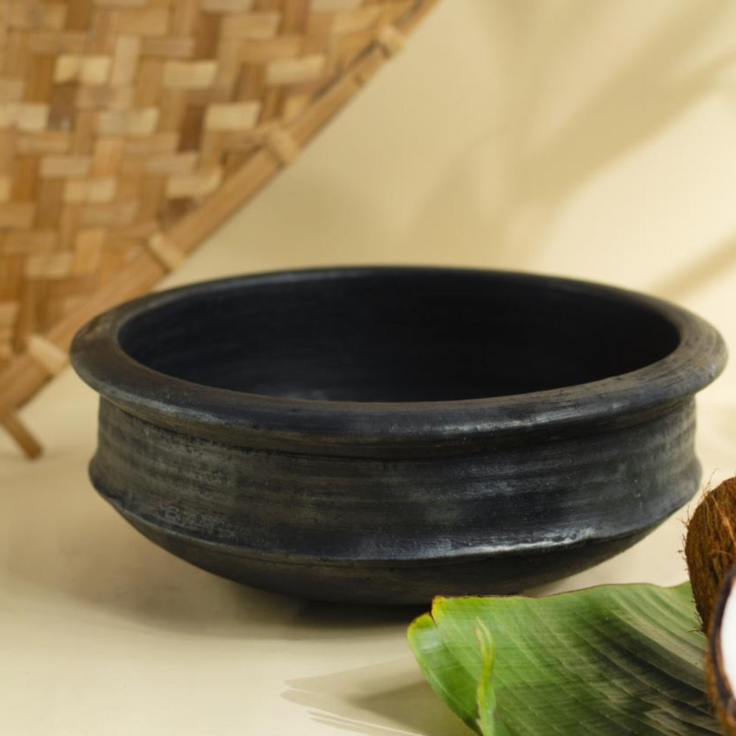 Velanstore Blackened Clay Pot