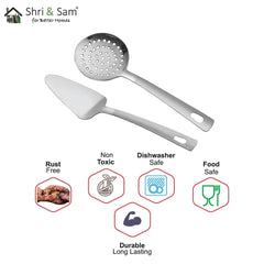 Stainless Steel 2 PCS Serving Tools LD